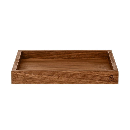 AYTM Unity square tray walnut small