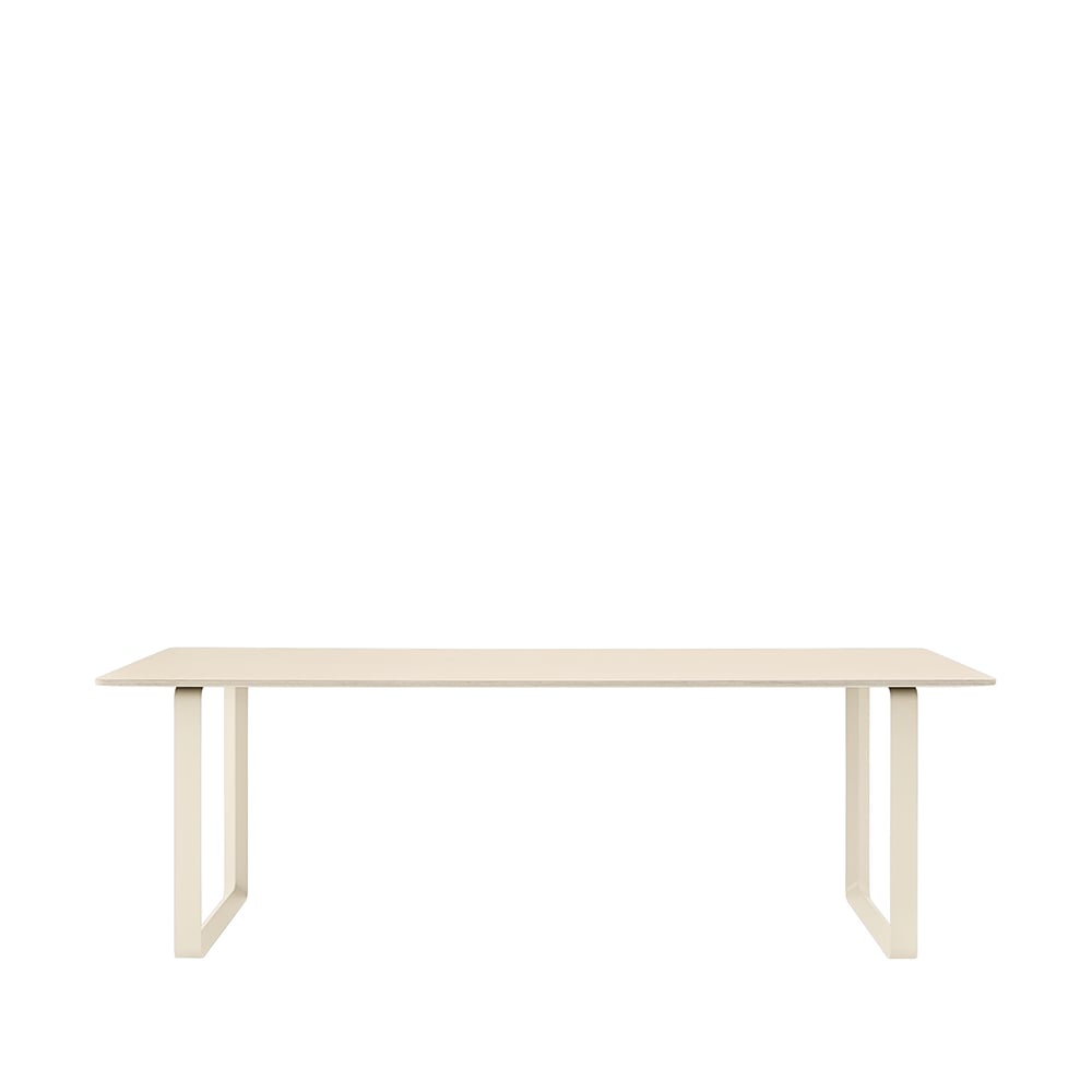 Muuto 70/70 Esstisch 225 x 90cm Sand laminate-Pywood-Sand