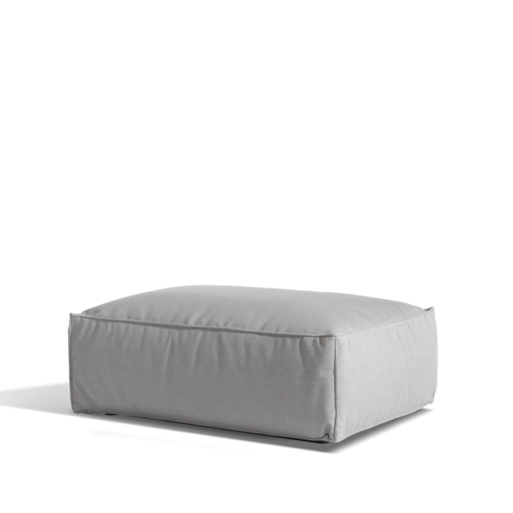 Skargaarden Asker Modulsofa Sunbrella Sling light grey, Fußhocker