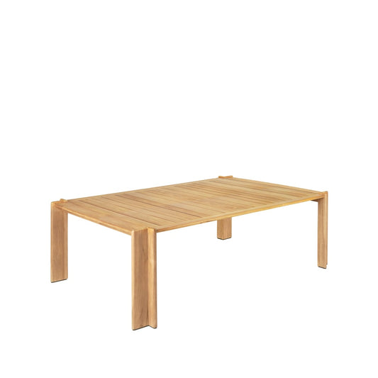 GUBI Atmosfera matbord Teak, 209x105 cm