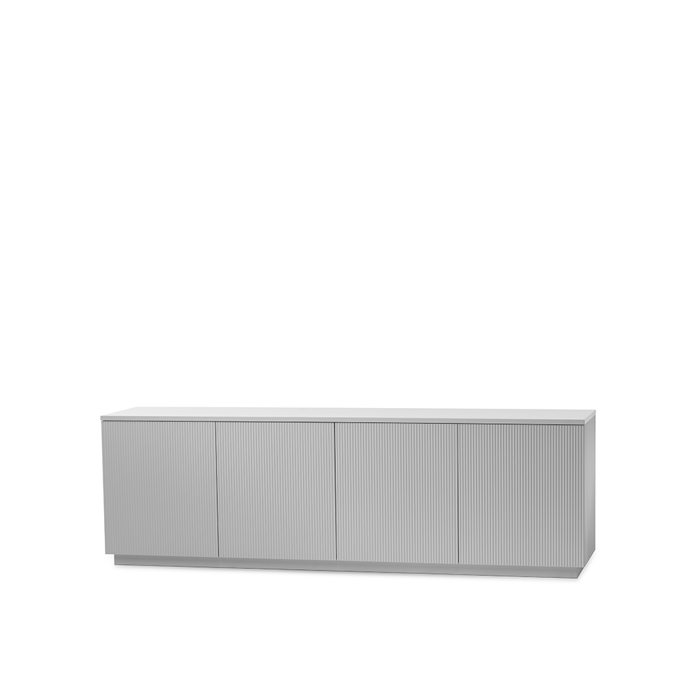 A2 Beam Sideboard Hellgrau, Sockel hellgrau