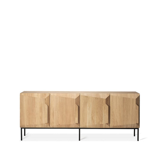 Ethnicraft Stairs sideboard 4 dörrar Ek 200x80x46 cm