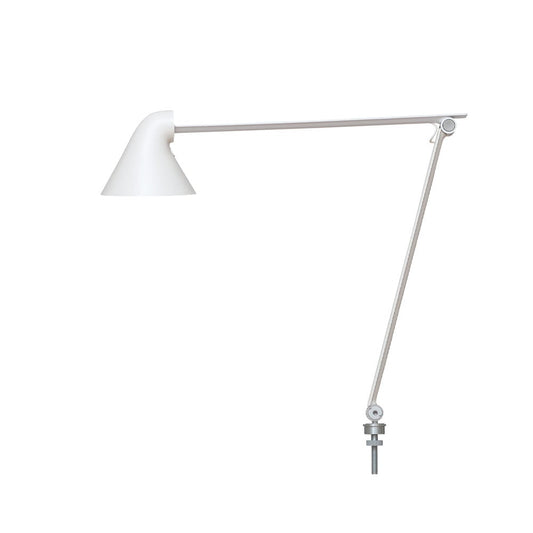 Louis Poulsen NJP skrivbordslampa Vit, stift ø10 cm, 3000k