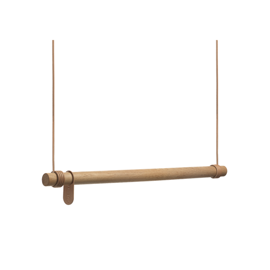 LIND DNA Swing Kleiderhaken Oak nature, l, Schnur natur