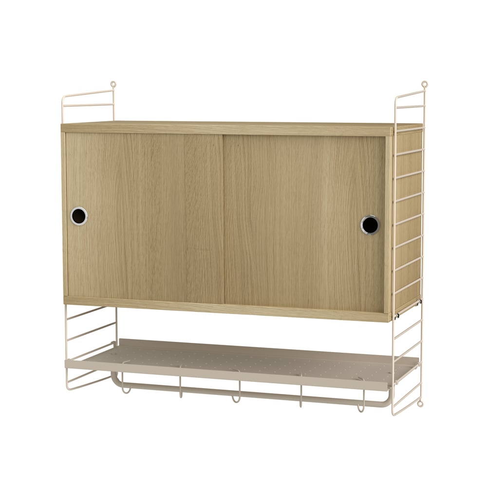 String String Schlafzimmer Eiche & Beige- Kombination F