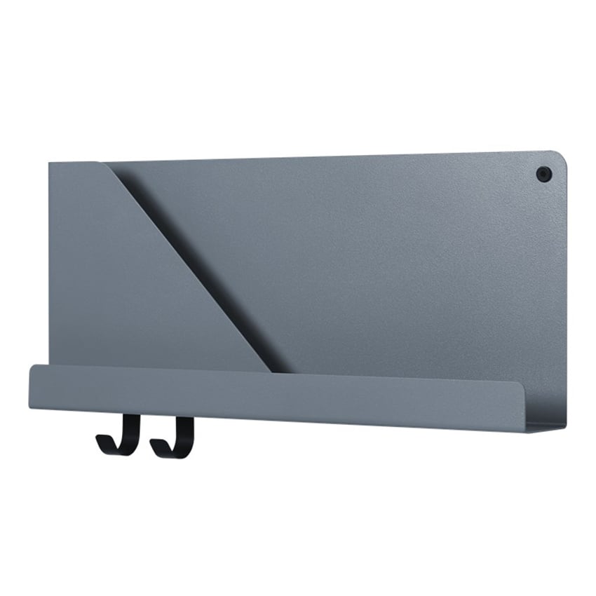 Muuto Folded hylla 51x22 cm Blue-Grey