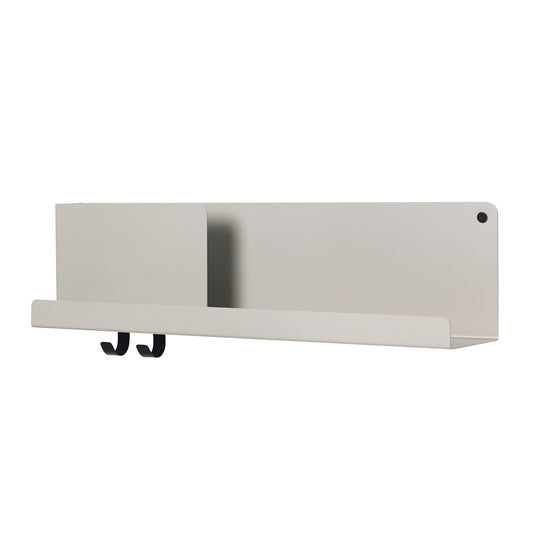 Muuto Folded hylla 63x16,5 cm Grey