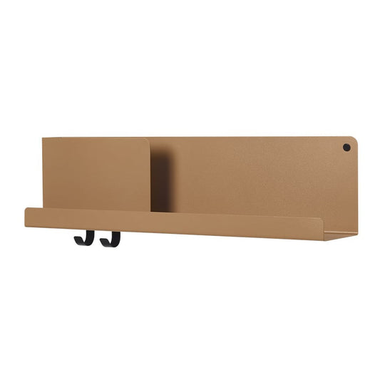 Muuto Folded hylla 63x16,5 cm Burnt orange