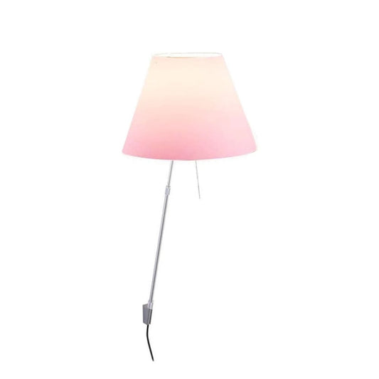 Luceplan Costanza D13 a vägglampa edgy pink