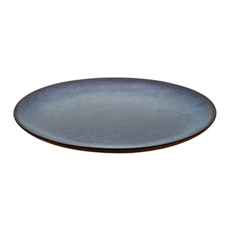 Aida Raw plate Ø20 cm Midnight blue