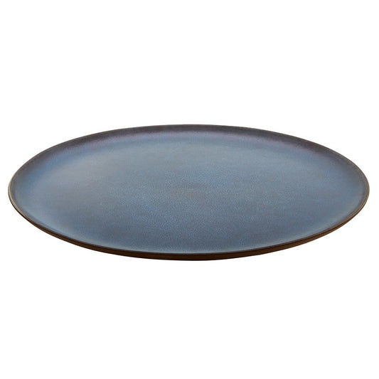 Aida Raw plate Ø28 cm Midnight blue