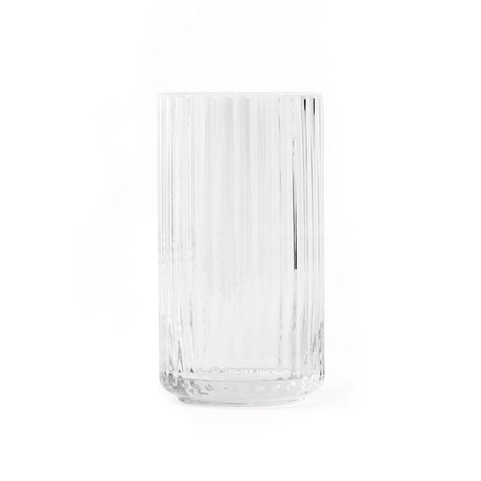 Lyngby Porcelæn Lyngby vas glas klar 15 cm