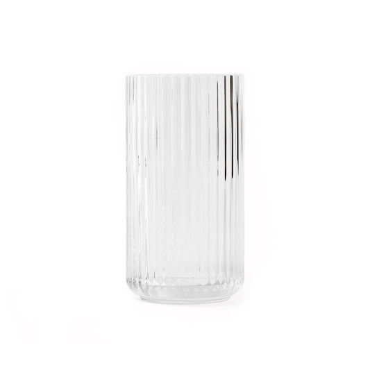 Lyngby Porcelæn Lyngby vase glass clear 20 cm