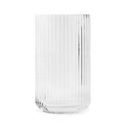 Lyngby Porcelæn Lyngby vas glas klar 25 cm