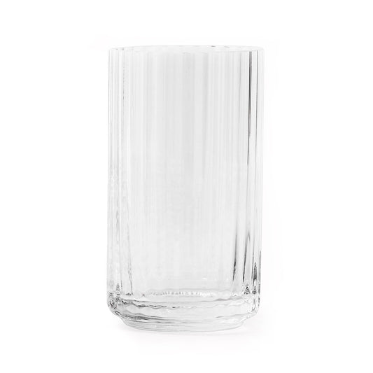 Lyngby Porcelæn Lyngby vase glass clear 12 cm