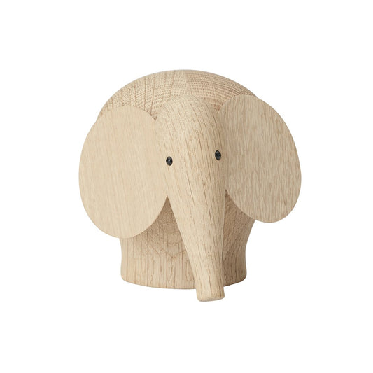 Woud Nunu wooden elephant small