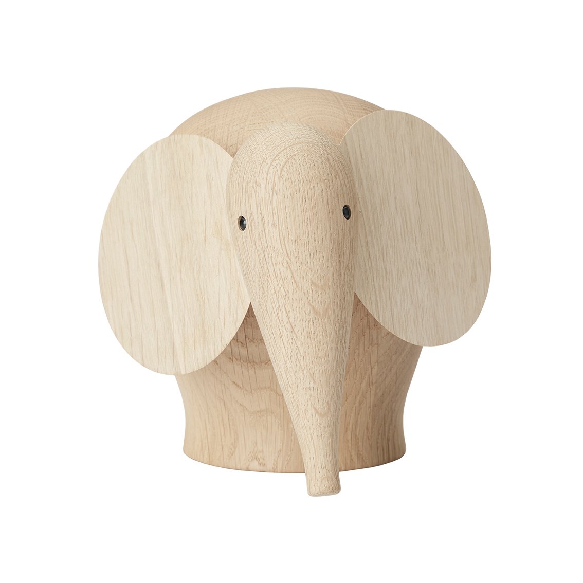 Woud Nunu wooden elephant medium