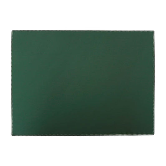 Ørskov Ørskov placemat leather square dark green