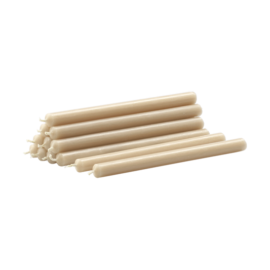 STOFF Nagel candles 12-pack Beige