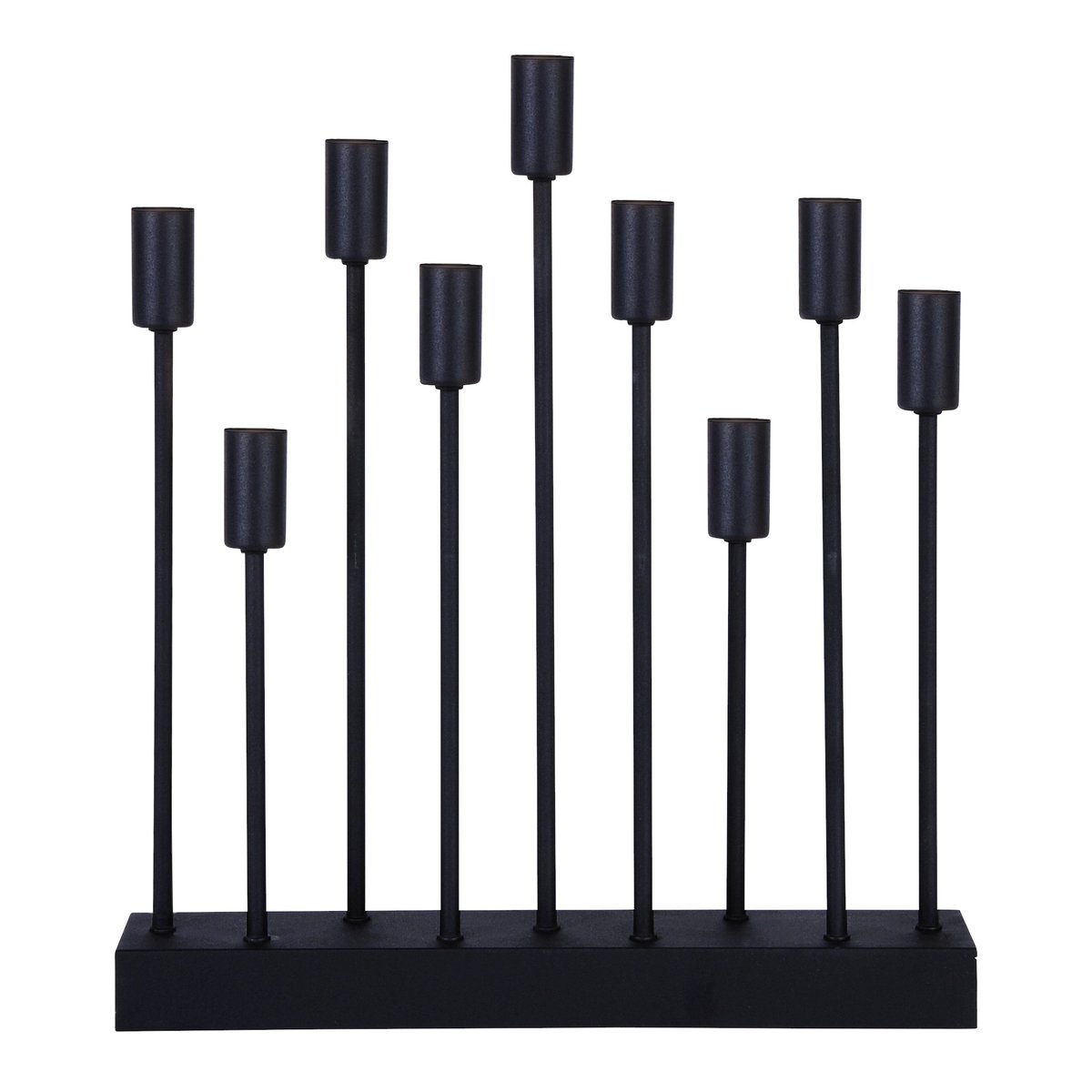 Star Trading Pix electric advent candle holder black