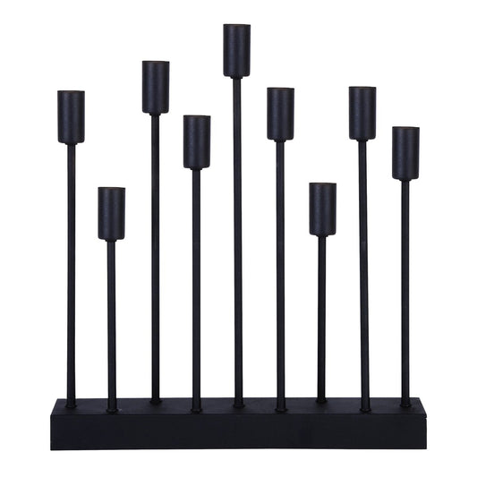 Star Trading Pix electric advent candle holder black