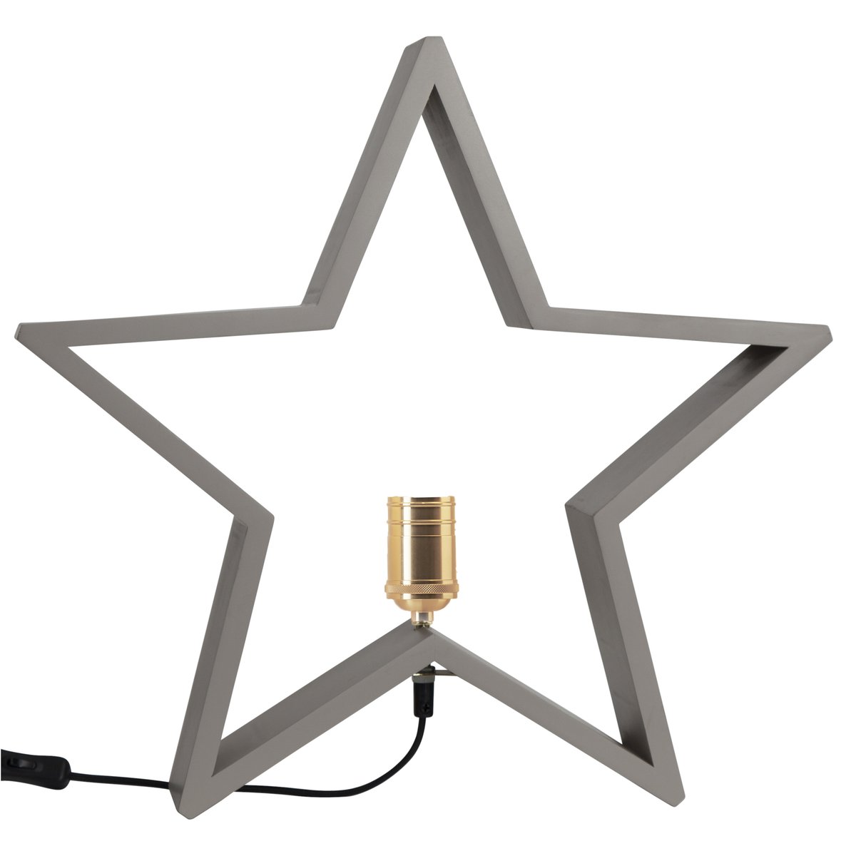 Star Trading Lysekil Tisch-Adventsstern Beige