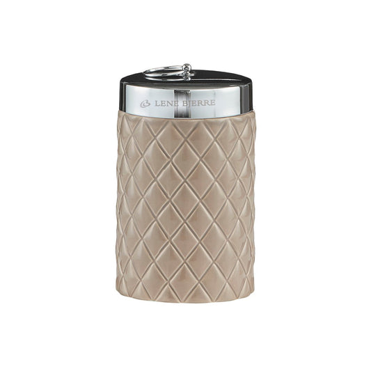 Lene Bjerre Portia storage jar brown-silver