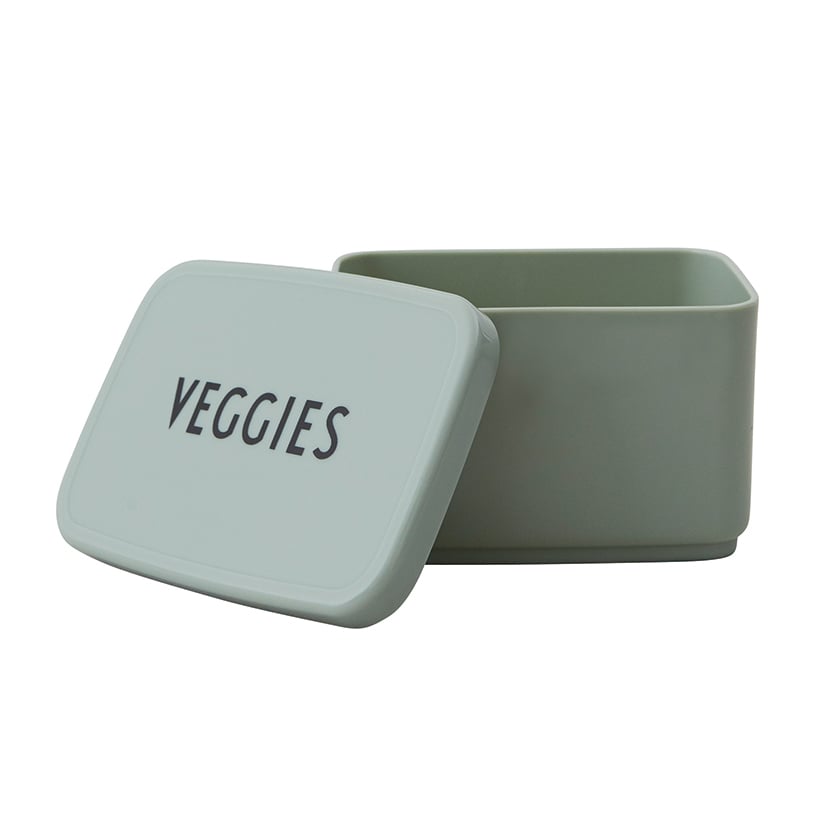 Design Letters Design Letters snack box for lunch box dark green