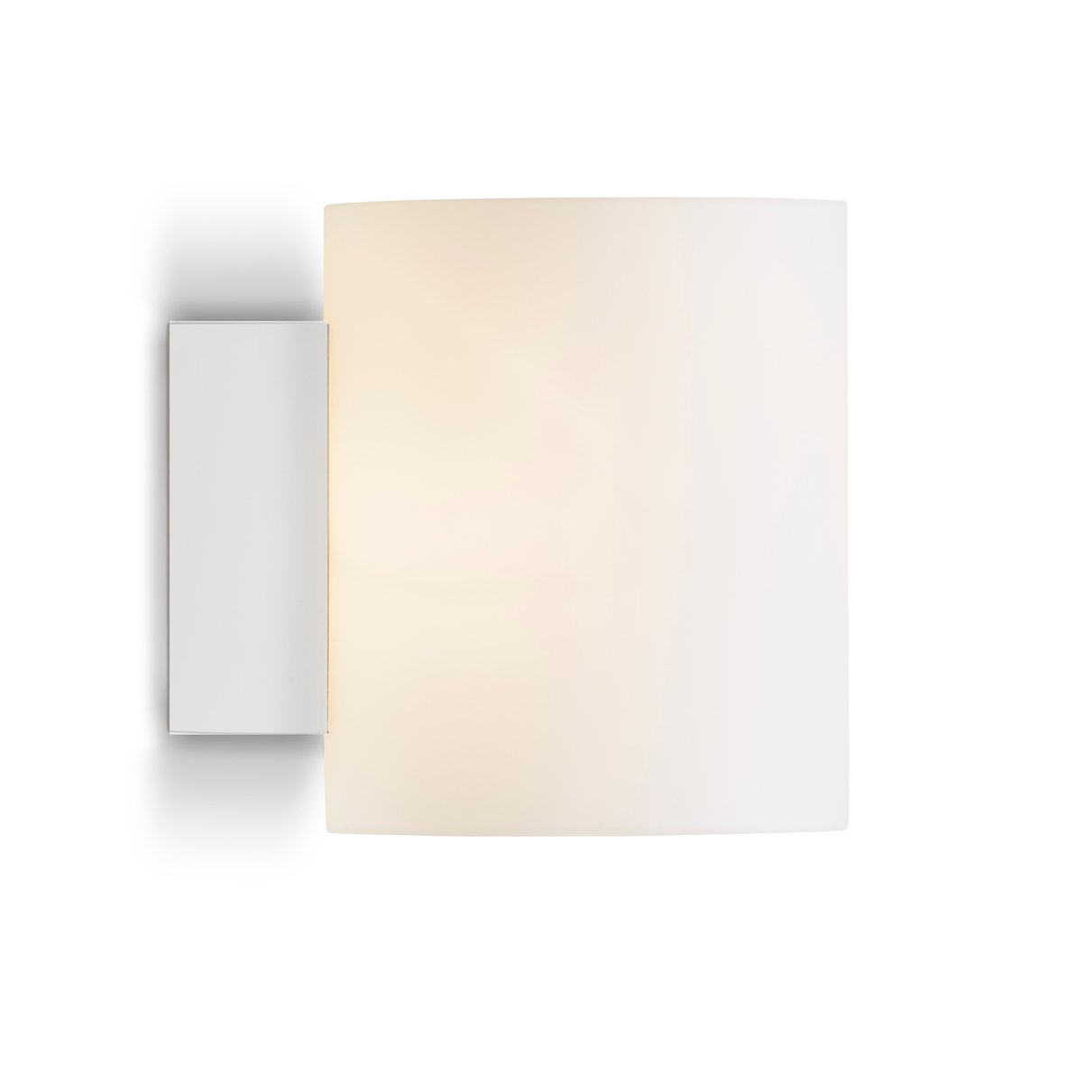 Herstal Evoke wall lamp small white-white glass