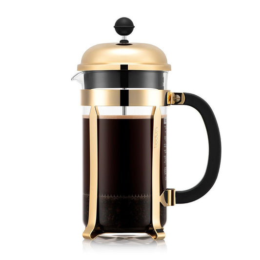 Bodum Chambord coffee press gold 8 cups