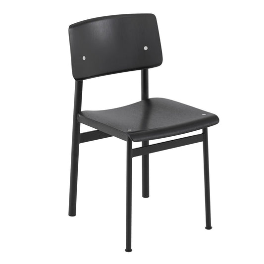 Muuto Loft Chair stol Black-Black