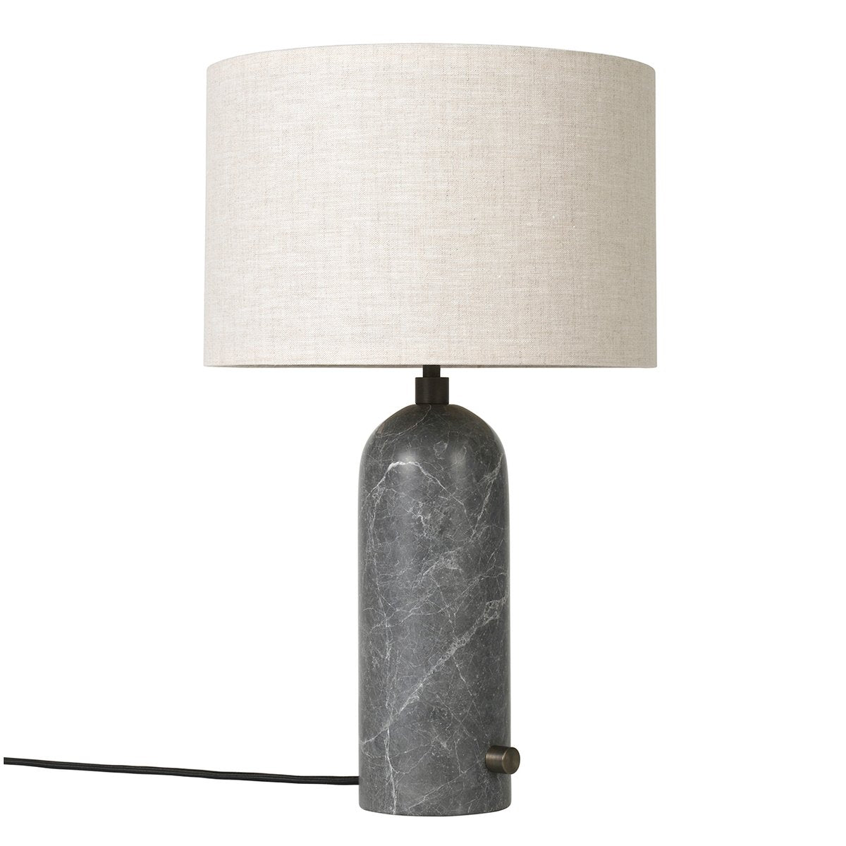 GUBI Gravity S table lamp grey marble-canvase