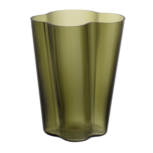 Iittala Alvar Aalto vas mossgrön 270 mm