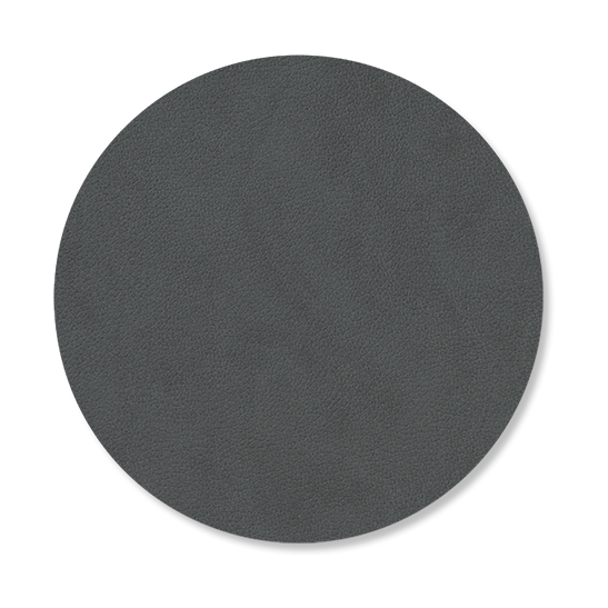 LIND DNA Nupo coaster circle anthracite grey