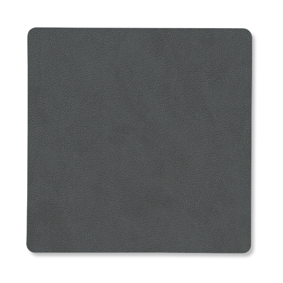 LIND DNA Nupo coaster square anthracite grey