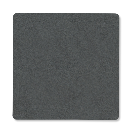 LIND DNA Nupo coaster square anthracite grey