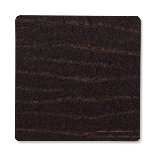 LIND DNA Buffalo coaster square brown