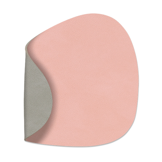 LIND DNA Nupo coaster reversible curve 1 pcs pink-light grey