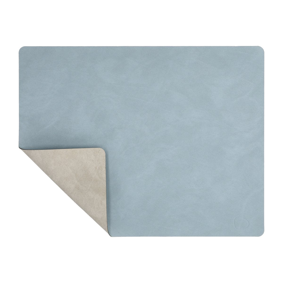 LIND DNA Nupo Platzdecke reversibel square L 1 St. Hellblau-hellgrau