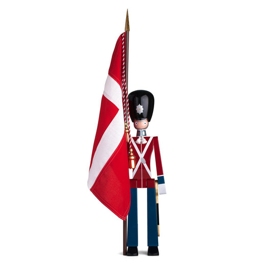 Kay Bojesen Denmark Kay Bojesen guard with textile flag 50 cm