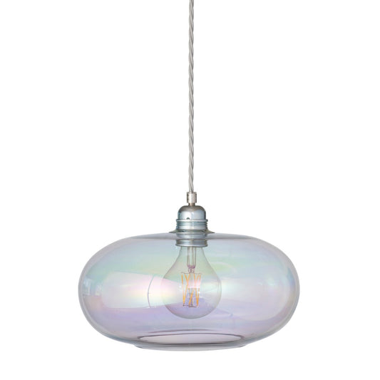 EBB & FLOW Horizon ceiling lamp Ø 29 cm chameleon-silver