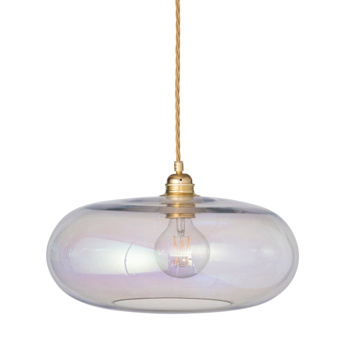 EBB & FLOW Horizon ceiling lamp Ø 36 cm chameleon-gold