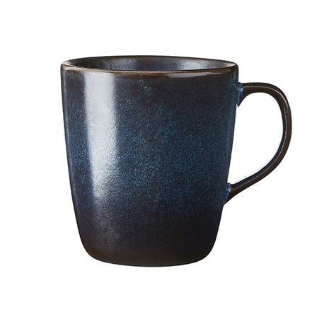 Aida Raw Tasse mit Henkel 35 cl Midnight blue