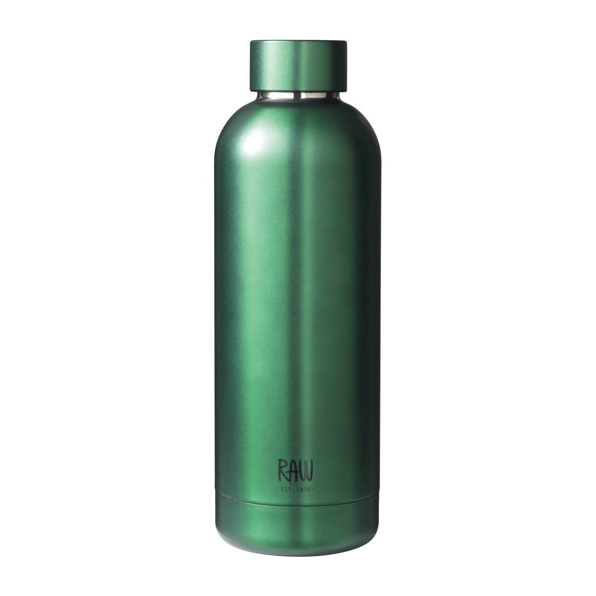 Aida Raw thermos bottle 0.5 l matte green