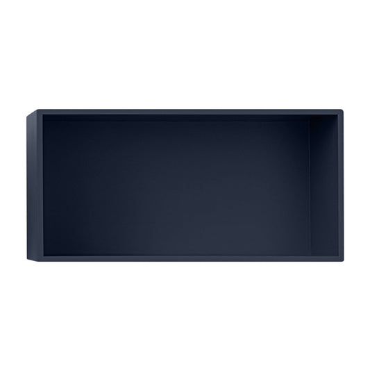 Muuto Mini stacked förvaringssystem large Midnight blue