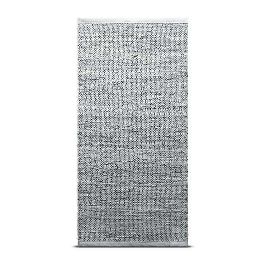 Rug Solid Leather Teppich 60 x 90cm Light grey (hellgrau)