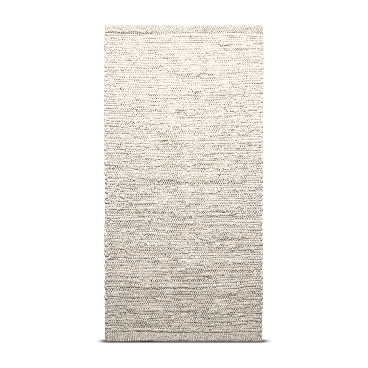 Rug Solid Cotton Teppich 60 x 90cm Desert white (weiß)