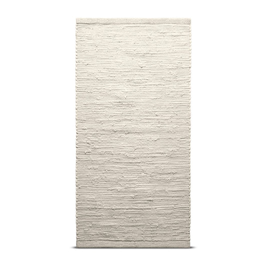 Rug Solid Cotton Teppich 60 x 90cm Desert white (weiß)