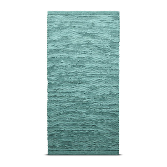 Rug Solid Cotton Teppich 65 x 135cm Dusty jade (minzgrün)