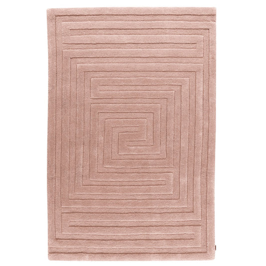 Kateha Mini-Labyrint barnmatta, 120x180 cm rose 40 (rosa)